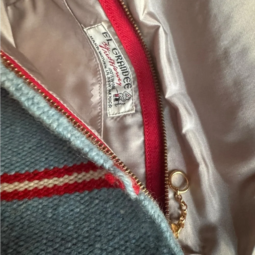 NIB‎ Vintage El Grandee Fred Harvey 100% Wool Chimayo Clutch